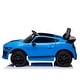 preview thumbnail 18 of 19, Black Electric Vehicle Toy Kid Car with Remote Control, 3 Speeds， LED Lights, Radio, AUX/USB MP3 Music, Safe Belt
