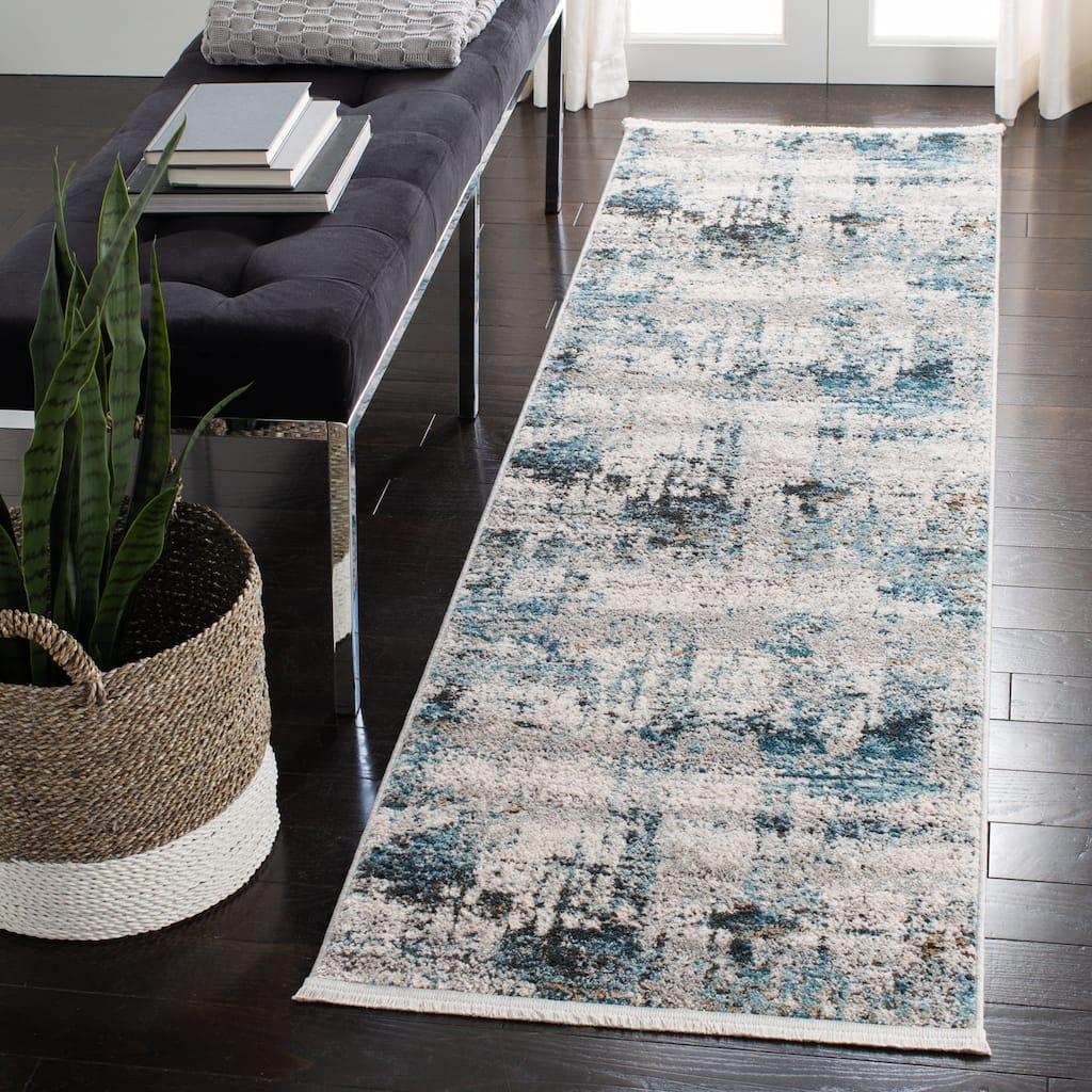 SAFAVIEH Shivan Modern Leana Abstract Rug