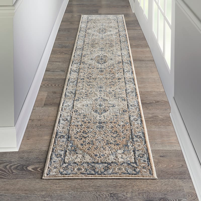 Nourison Quarry Indoor only Persian Area Rug.
