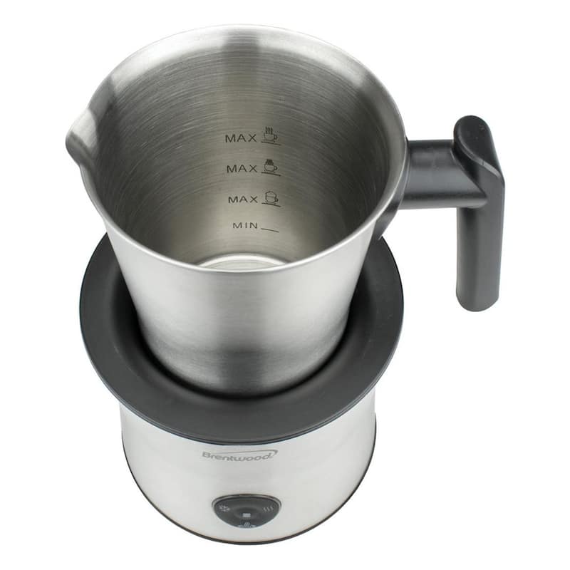 1.8 Cup Stainless Steel Electric Milk Frother Bed Bath & Beyond