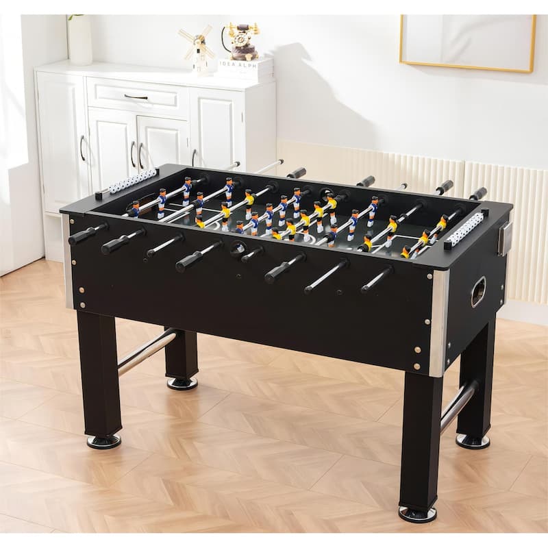 Soccer Table,foosball table,football table,Game table,table football,Children's game table,table Games - Black - Black