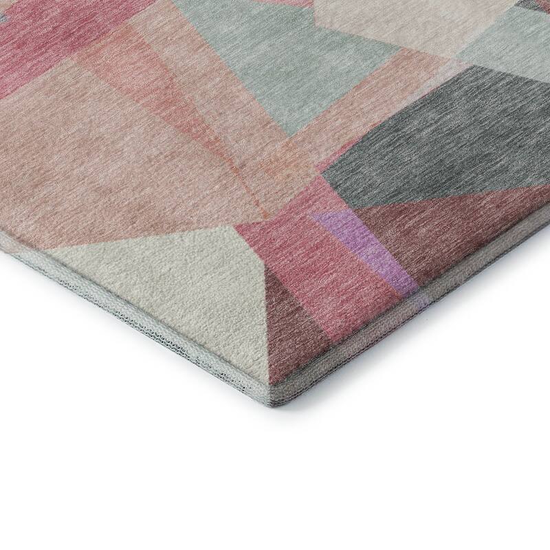 Premium Washable Super Soft Abstract Geo Mayfield Rug