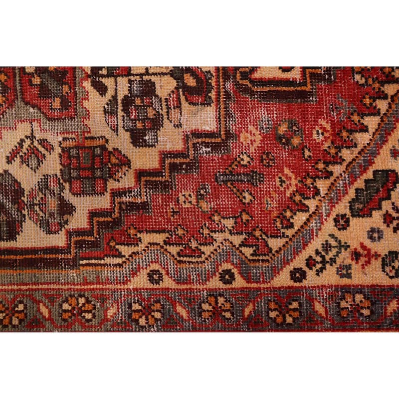 ECARPETGALLERY Hand-knotted Konya Anatolian Red Wool Rug - 4'11 x 9'8