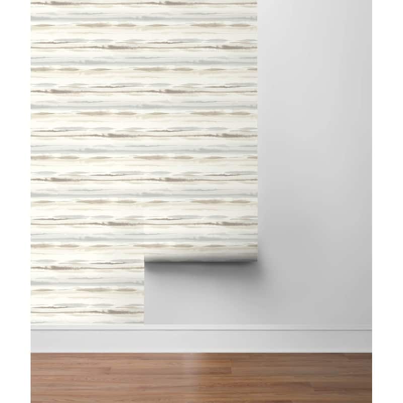 Luxe Haven Horizon Stripe Peel and Stick Wallpaper