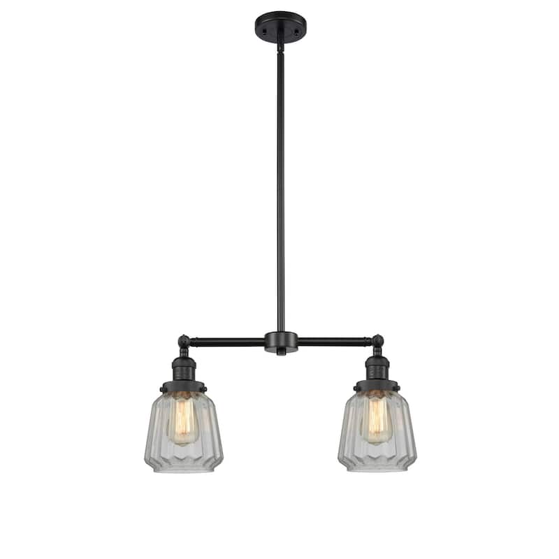 Innovations Lighting Chatham 2 Light 21" Wide Linear Chandelier