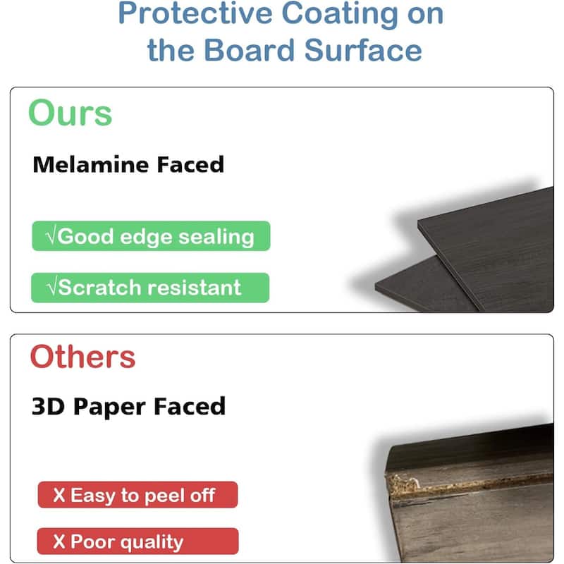 Wood Storage Cabinet Media Console for TVs up to 80"