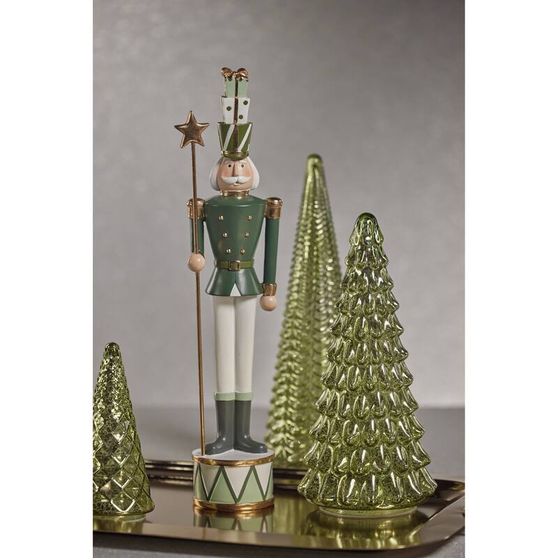 Clarence Nutcracker Soldier w/ Star Figurine