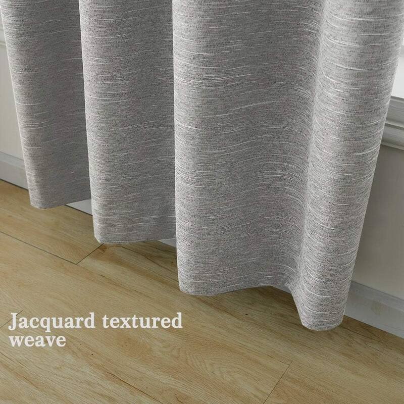 Slinding Glass Door Curtains, Blackout Extra Wide Patio Curtain Drapes Polyester Belmar Grommet Panel