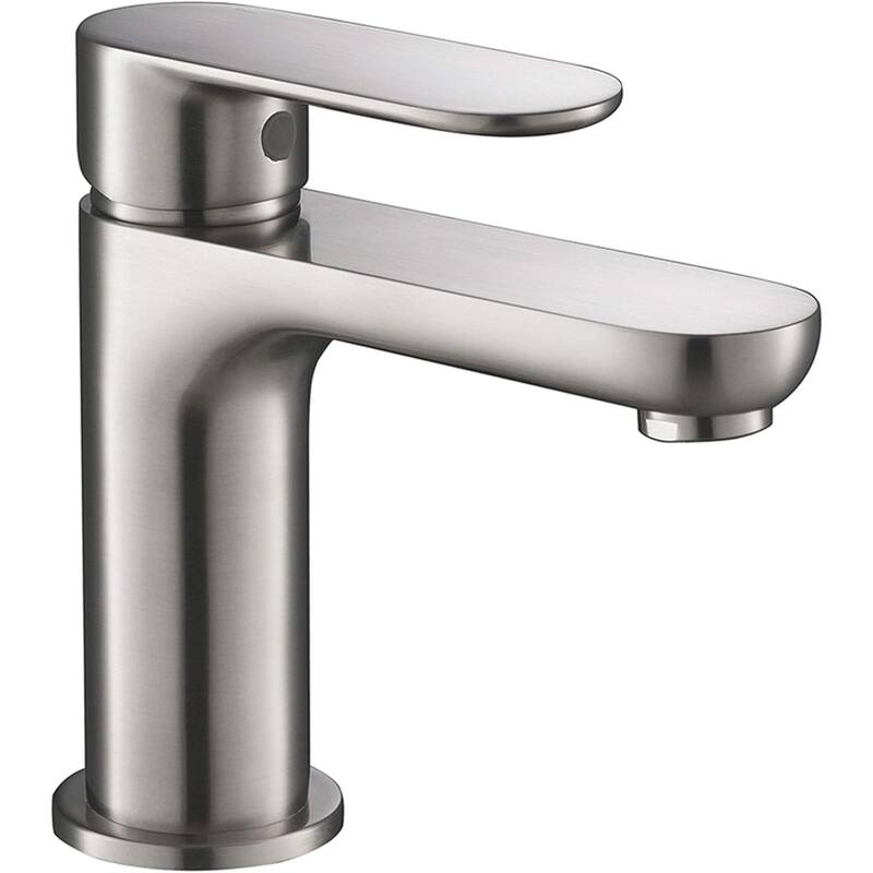 Blossom Single Handle Bathroom Sink Faucet Modern Vanity Fixture - Brushed Nickel