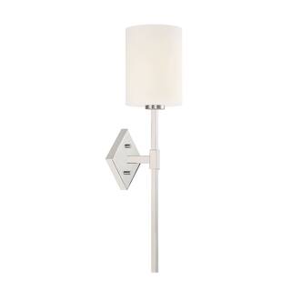 Savoy House Destin Single Light 25" Tall Wall Sconce with a Glass