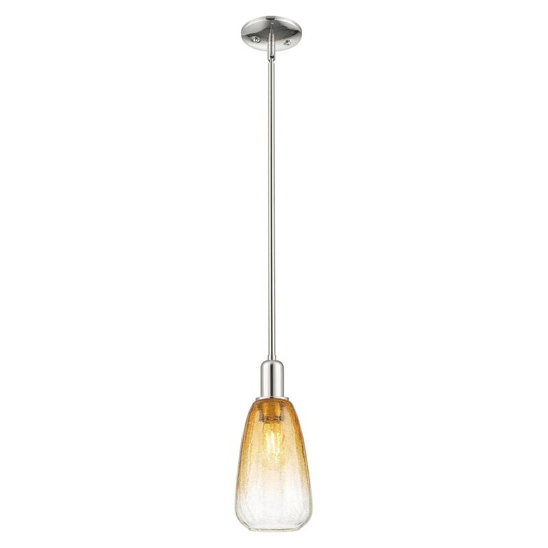 Innovations Lighting 716-1S-G480-6AM Brookhaven Almond 6" Wide Mini