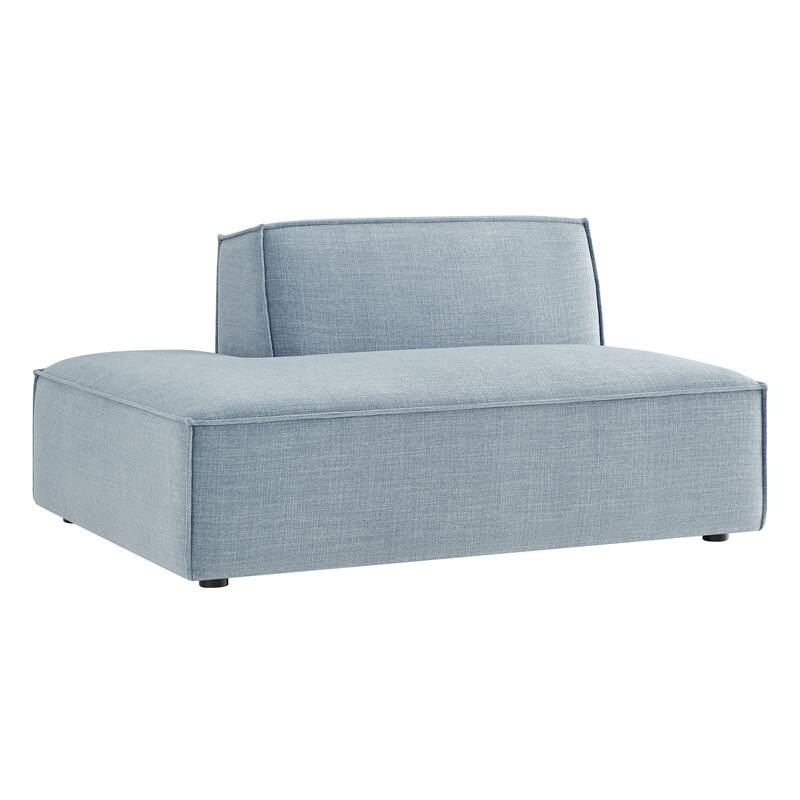Restore Performance Fabric Upholstered Left-Facing Armless Modular Chaise