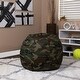 preview thumbnail 4 of 54, Small Refillable Bean Bag Chair for Kids and Teens Camouflage