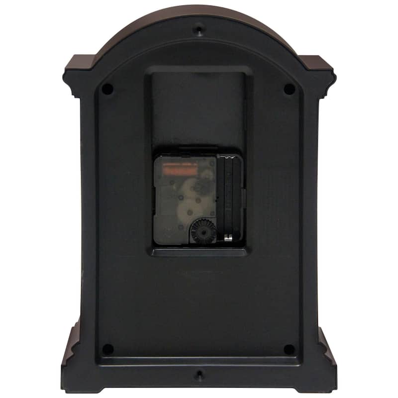 Plastic Tabletop Clock - 9 x 3 x 5.5 - 9 x 3 x 5.5