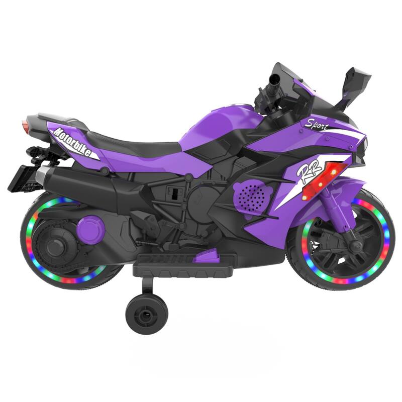 12V Kids Ride on Motorcycle, Electric Kids Motorcycle, Battery Powered Motorcycle for 3-6Years Old