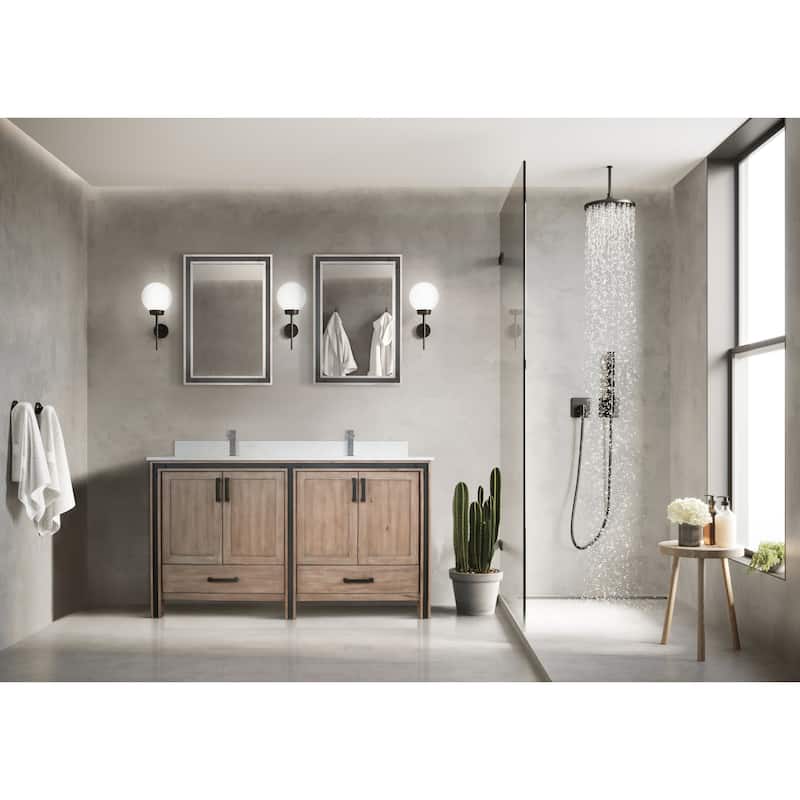 Ziva Bath Vanity and White Quartz Top