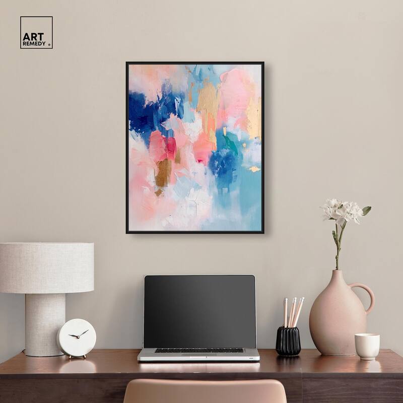 Prismatic Cosmos Canvas by Art Remedy