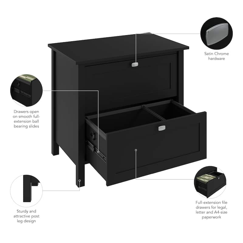 Broadview 2 Drawer Lateral File Cabinet by Bush Furniture