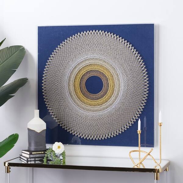 Brown Canvas Contemporary Wall Decor 36 X 36 X 2 36 X 2 X 36 Overstock 32681485