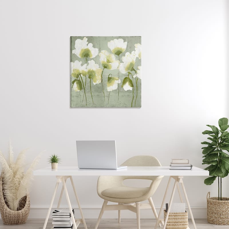 Stupell Charming Flower Impressions Canvas Wall Art Design By Vanessa Austin