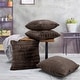 preview thumbnail 70 of 146, Serenta SuperMink Solid Color Throw Pillow Shell Cushion Cover Set