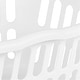 preview thumbnail 4 of 6, Sterilite 1.5 Bushel Rectangular Plastic Laundry Basket Bins, White, 12 Pack - 24 x 17.38 x 10.38 inches
