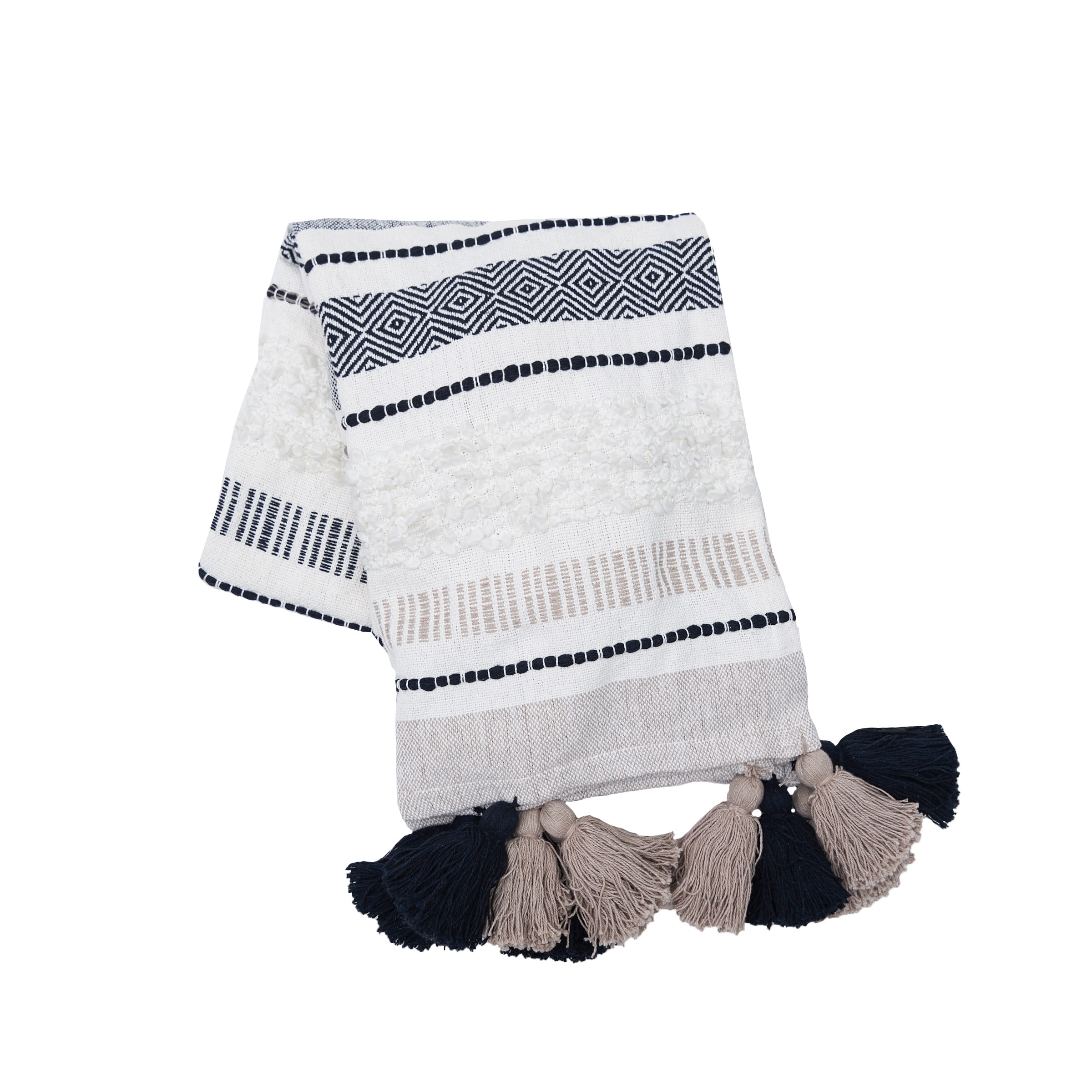 Barton Dune Onyx Throw Blanket