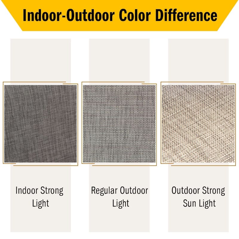 MAISON ARTS 5/6-piece Black Steel Patio Dining Set