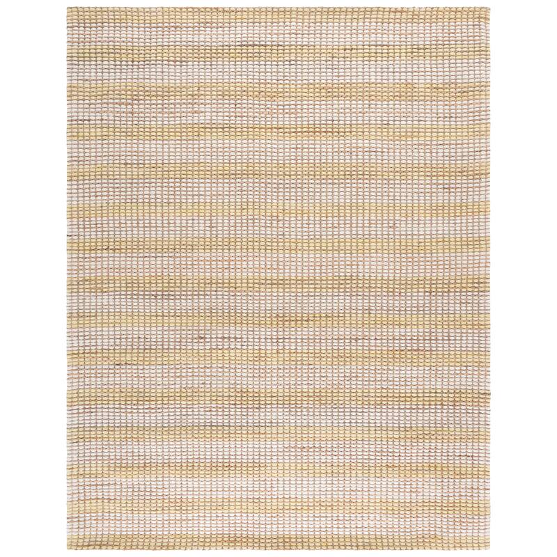 Martha Stewart by SAFAVIEH Handmade Halldis Jute Rug - 8' x 10' - Natural/Yellow