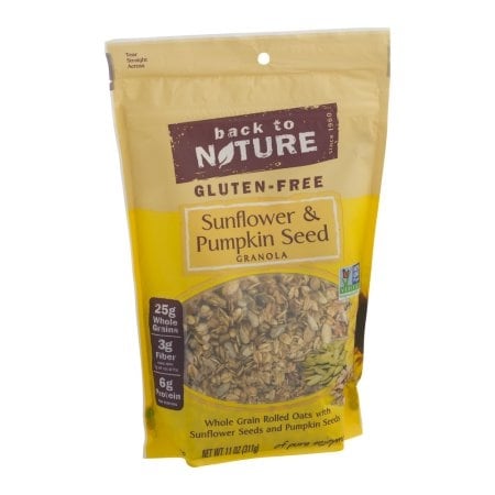 Back To Nature Granola - Sunflower and Pumpkin Seed - Case of 6 - 11 oz.