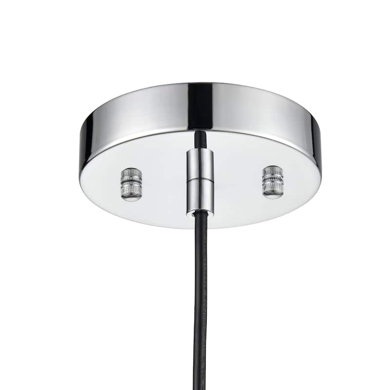 Light Society Knox Pendant Light - Chrome/Clear