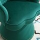 preview thumbnail 35 of 34, Mid Century Velvet 360° Swivel Sofa Chair w/Wide Upholstered Round Armchairs, Swivel Barrel Club Chair for Living Room, Bedroom