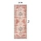 preview thumbnail 62 of 79, World Rug Gallery Vintage Bohemian Machine Washable Non Slip Area Rug