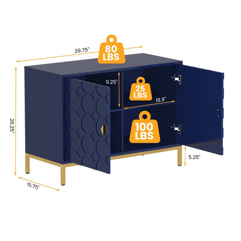 2 Door Accent Cabinet