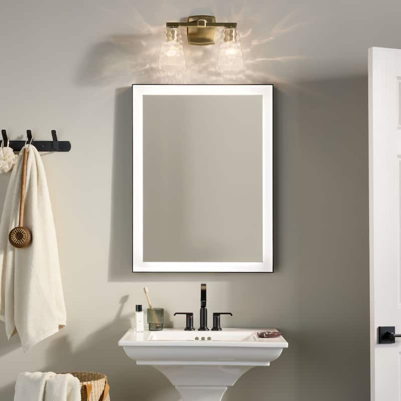 Kichler 55215WTR Marant 2 Light 14" Wide Vanity Light with Clear Water