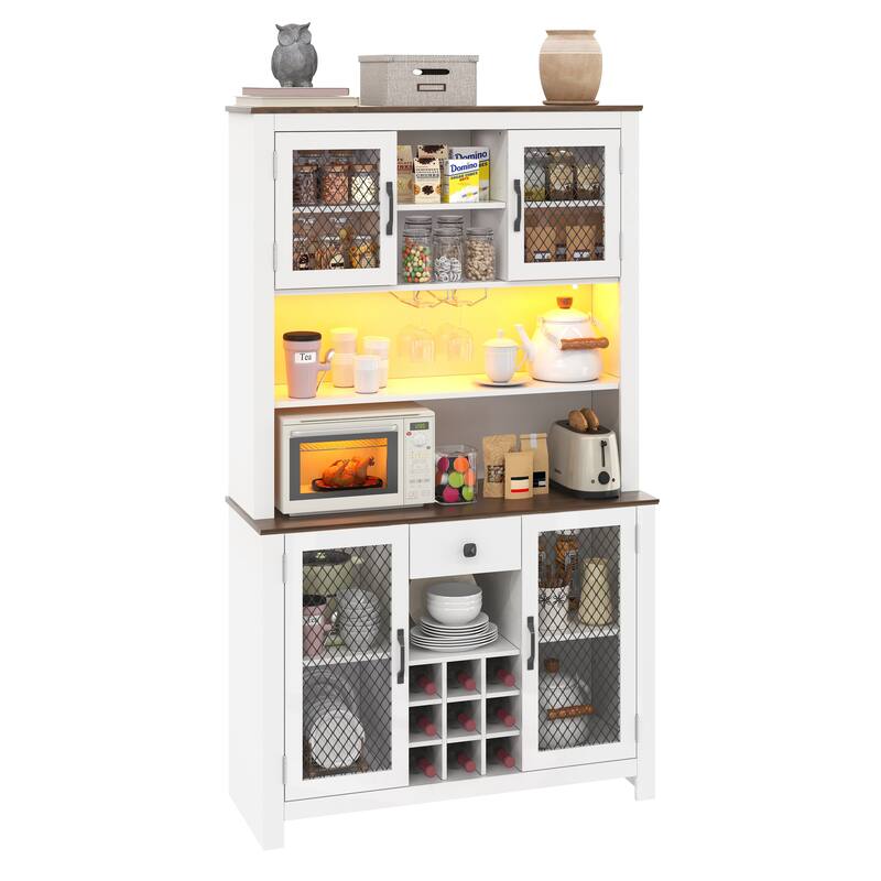 36" Bathroom Vanity with Ceramic Sink Combo, Solid Wood Frame Bathroom Storage Cabinet, Freestanding Vanity Set with 3 Drawers