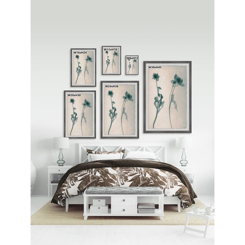 Tall Stems Framed Print