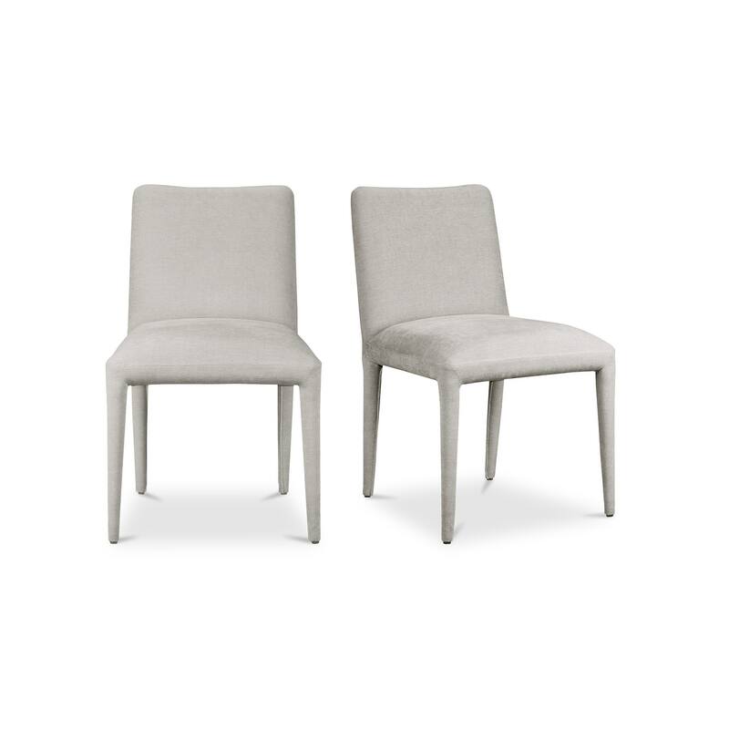 Aurelle Home Modern Upholstered Parson Dining Chair, Set of 2 - 20.5" W x 33" H x 23.5" D
