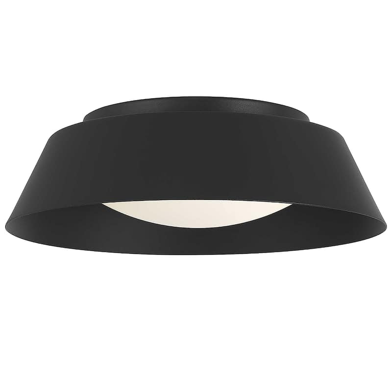 11 inch LED Flush Mount - Black
