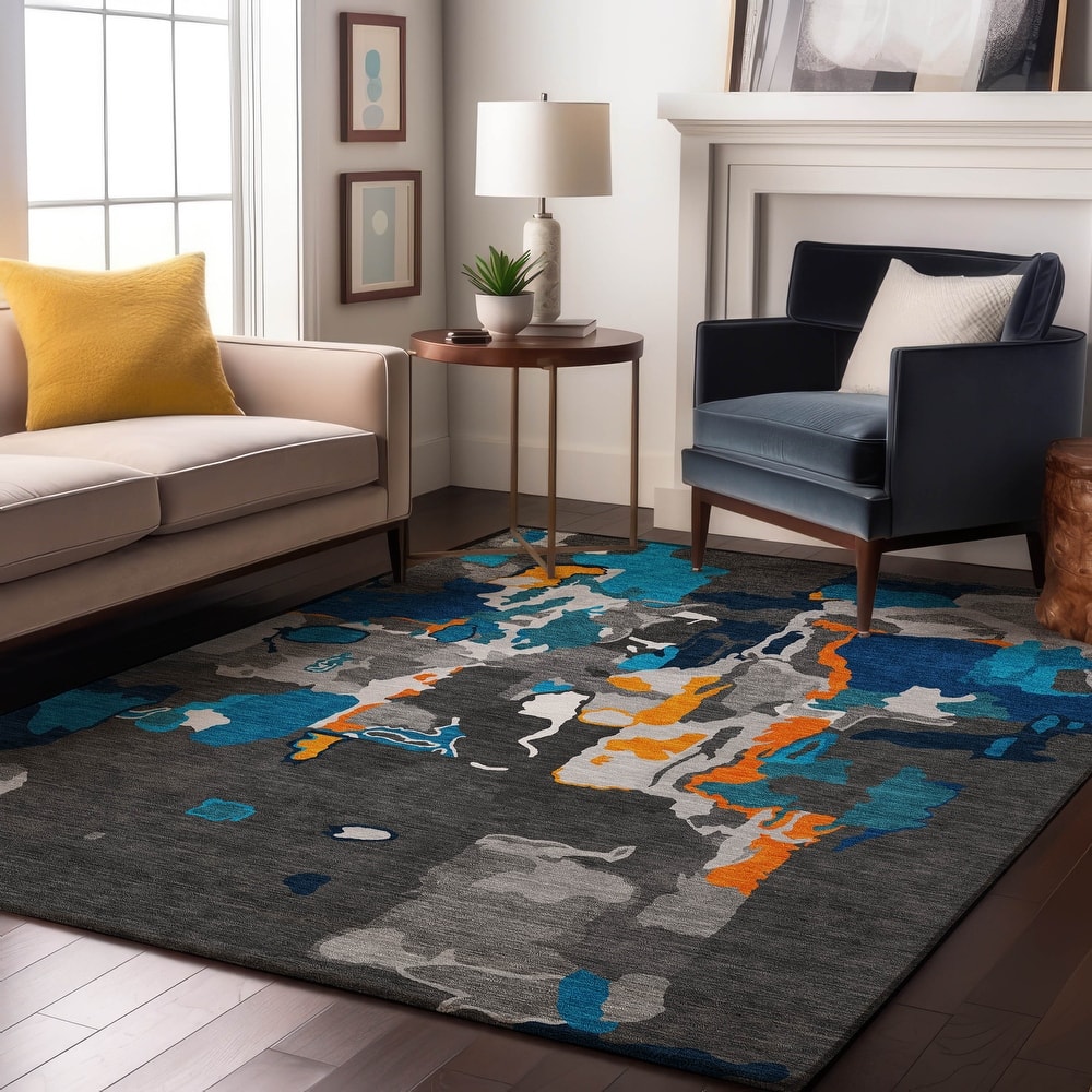 Premium Washable Super Soft Modern Abstract Mayfield Rug