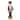 Fraser Hill Farm 31.9-in. Resin Nutcracker Statue with Wreath, White LED Lights & Sturdy Base