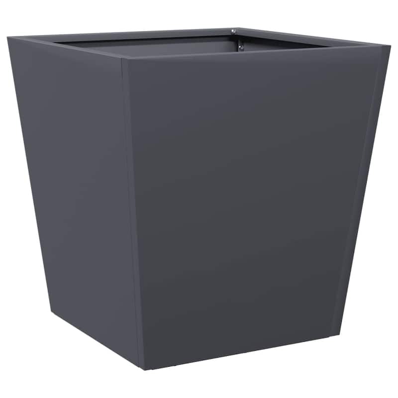 vidaXL Garden Planters Outdoor Flower Pot Patio Raised Bed Planter Box Steel