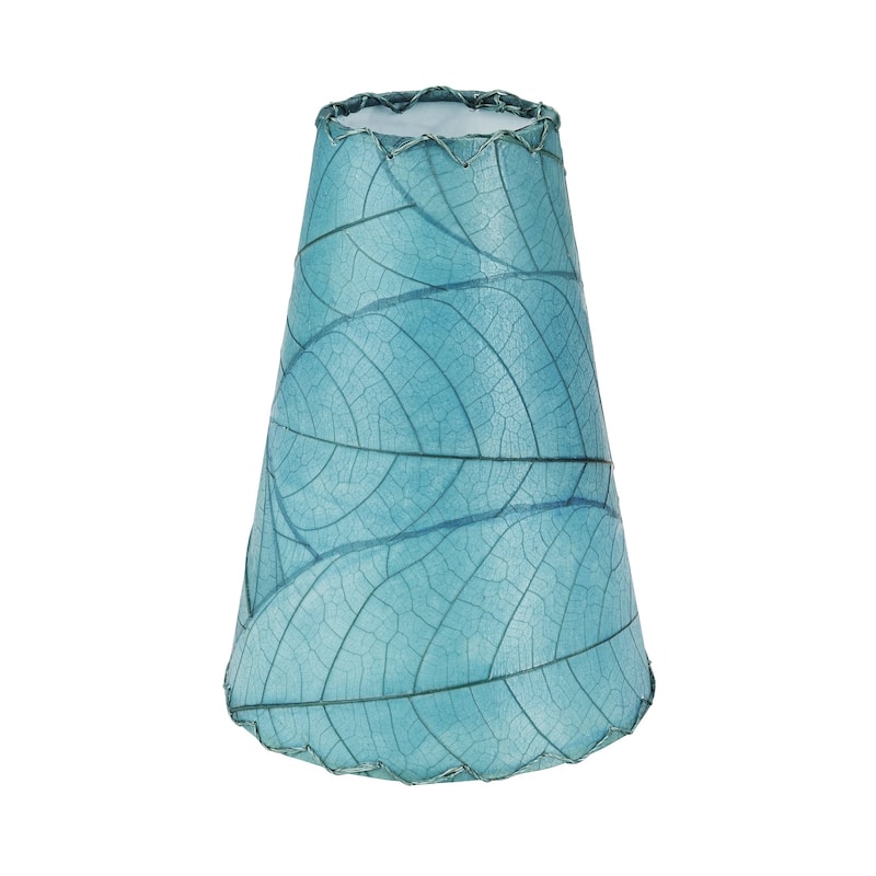 Gecko Wall Lamp Combo, Cocoa Leaves Shade, 16 x 7 x 24 in. - 16 x 7 x 24