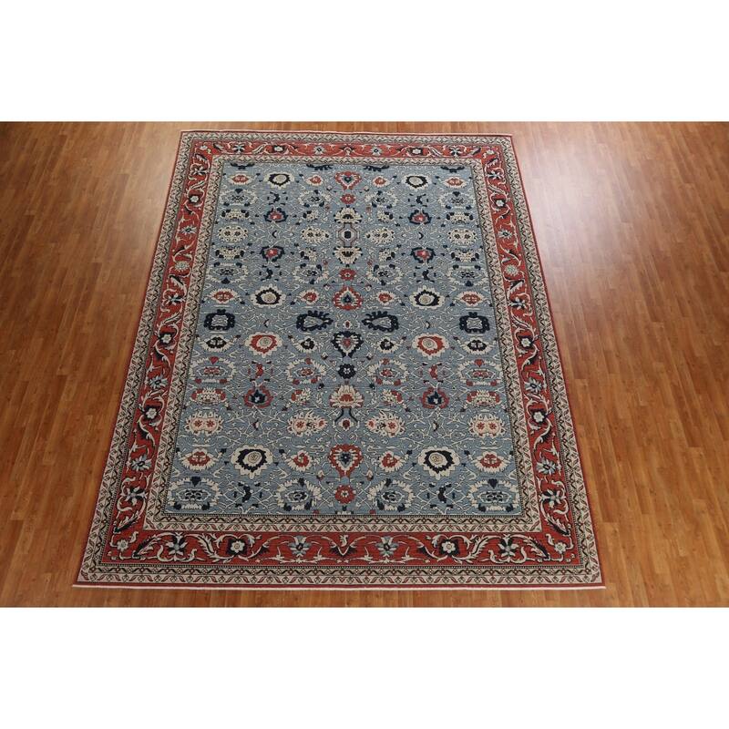 Floral Ziegler Sultanabad Turkish Oriental Area Rug Wool Hand-knotted - 9'9" x 13'0"