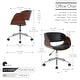 preview thumbnail 8 of 21, Porthos Home Monroe Faux Leather Office Chair with Chrome Base