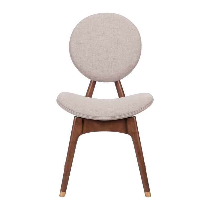 Christopher Knight Home - Nomi Modern Upholstered Indoor Dining Chair with Curved Back Support