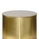 preview thumbnail 2 of 18, WYNDENHALL Lance Industrial 16 inch Wide Metal Cylinder Accent Table, Fully Assembled - 16"D x 16" W x 20.5" H