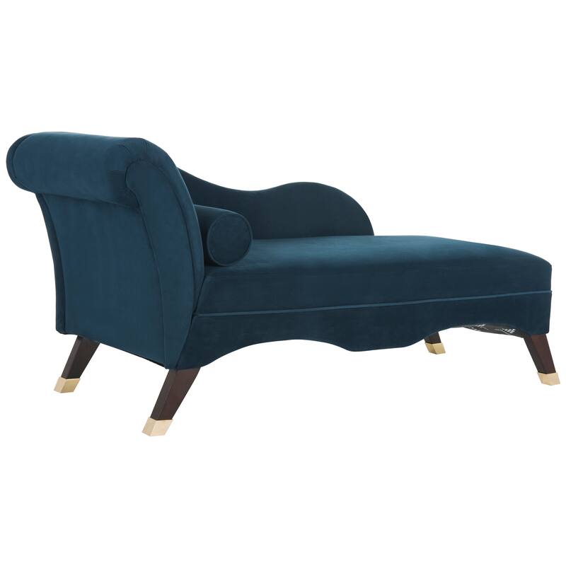 SAFAVIEH Karan Mid-Century Modern Chaise with Pillow - 63Wx28Dx30H