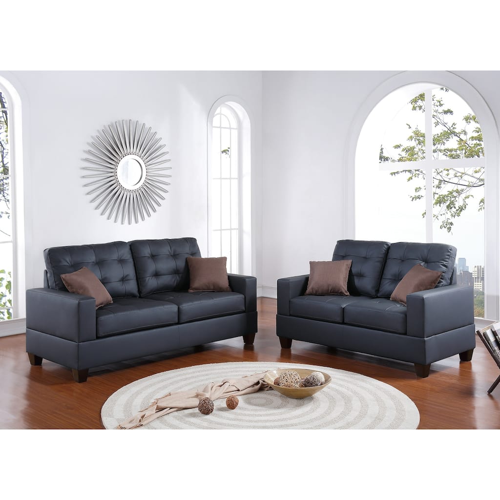 2 Piece Sofa and Loveseat Set