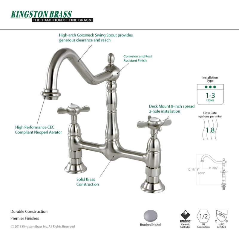 Essex Bridge Kitchen Faucet